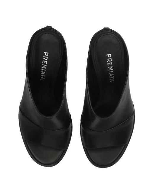 Premiata Black Mules 80Mm