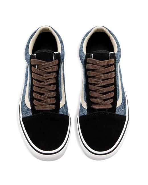 Vans Blue Old Skool Denim Sneakers