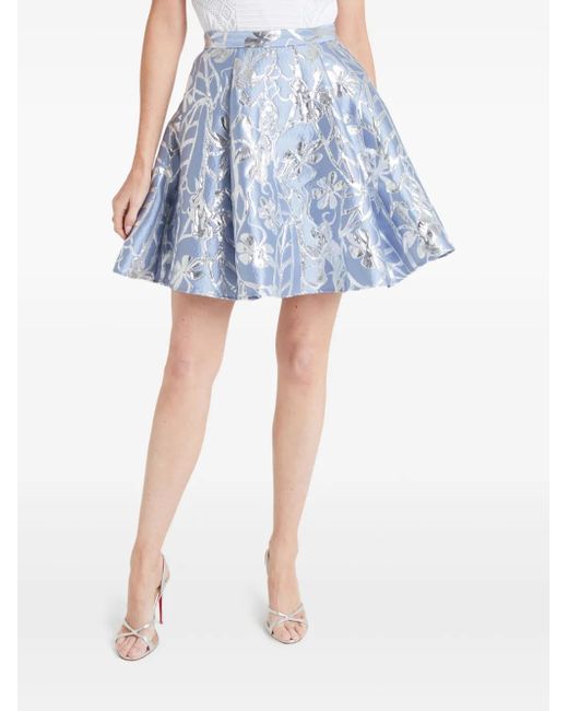 Temperley London Blue Frankel Skirt