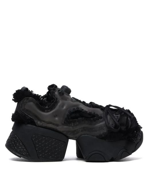Sneakers Con Logo di Noir Kei Ninomiya in Black