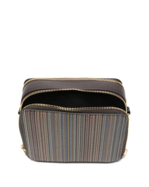 Paul Smith ストライプ ショルダーバッグ Gray