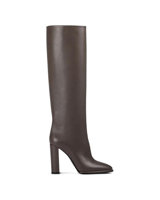 Le Silla Brown Elsa Leather Boots
