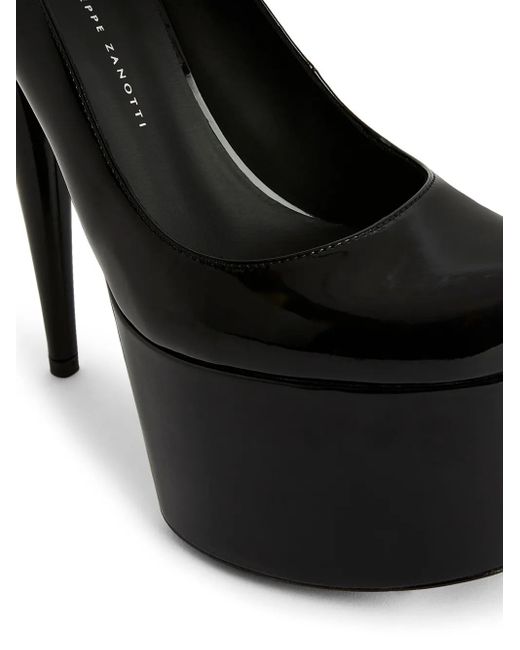 Giuseppe Zanotti Black 150Mm Gz-Yana Platform Pumps