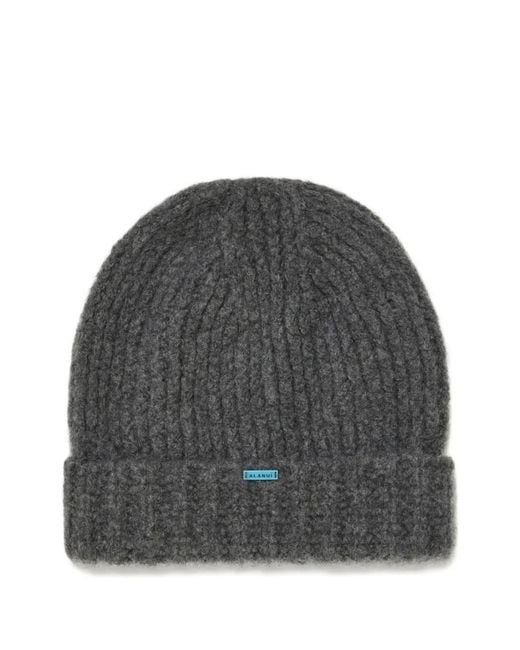 Alanui Gray Gerippte Kaschmirbeanie