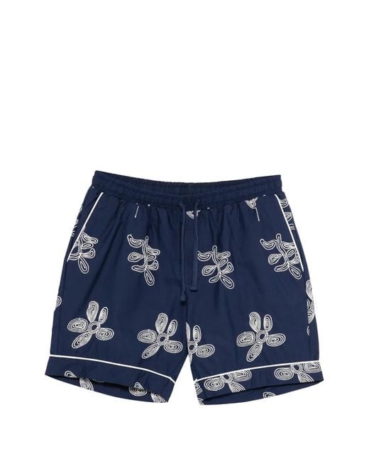 CHE Blue Flores Shorts for men