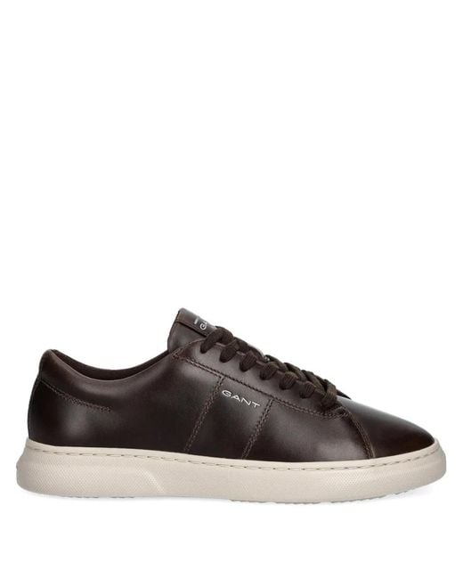 Gant Brown Joree Leather Sneakers for men