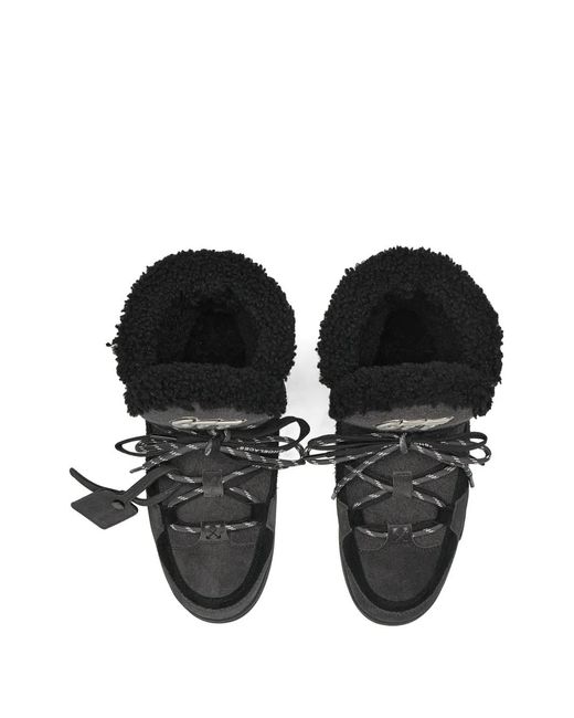 Off-White c/o Virgil Abloh Black Panelled Boots