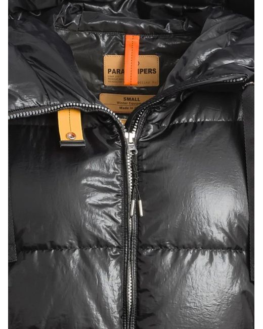 Chaleco acolchado con capucha Parajumpers de color Black