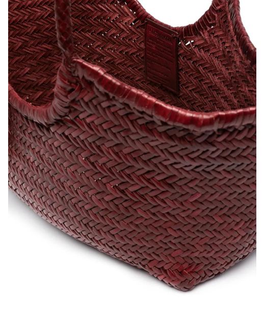 Dragon Diffusion Large Nantucket Leather Tote Bag in Red | Lyst