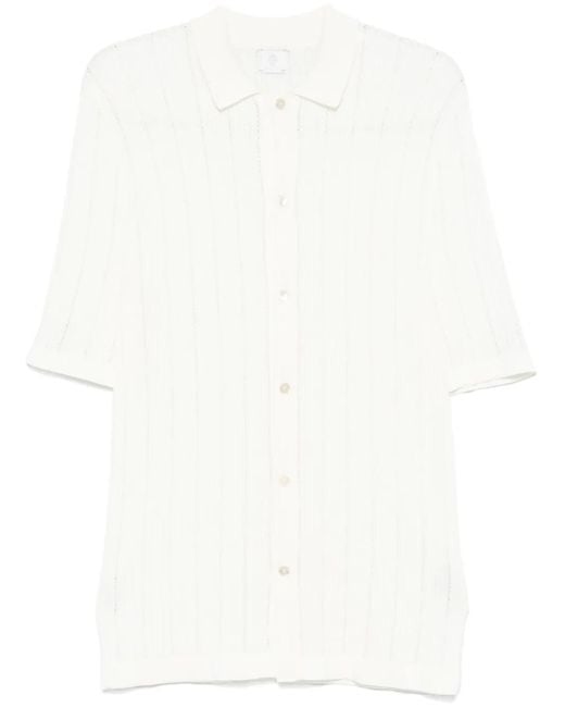 Calsa A Maglia Undici di Eleventy in White da Uomo