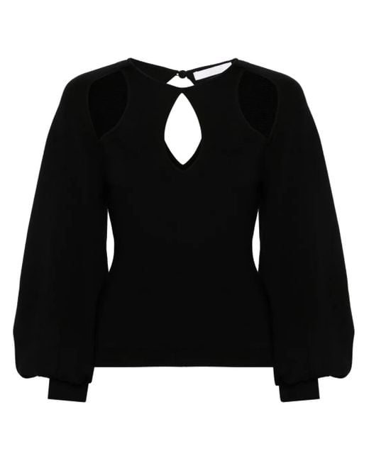 Chloé Black Cut-Out Jumper