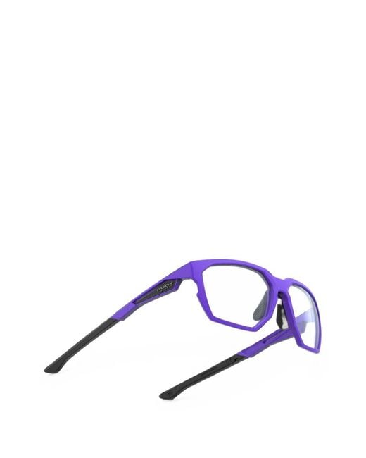Occhiali No Code Geometrici di Rudy Project in Purple