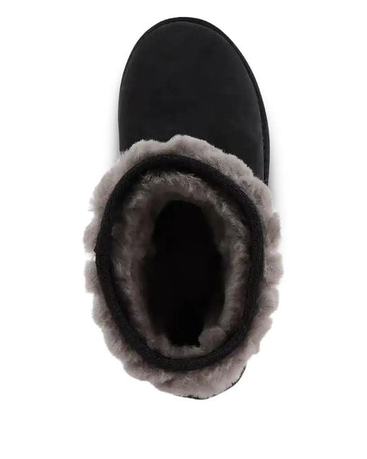 EMU Black Pyke Ankle Boots