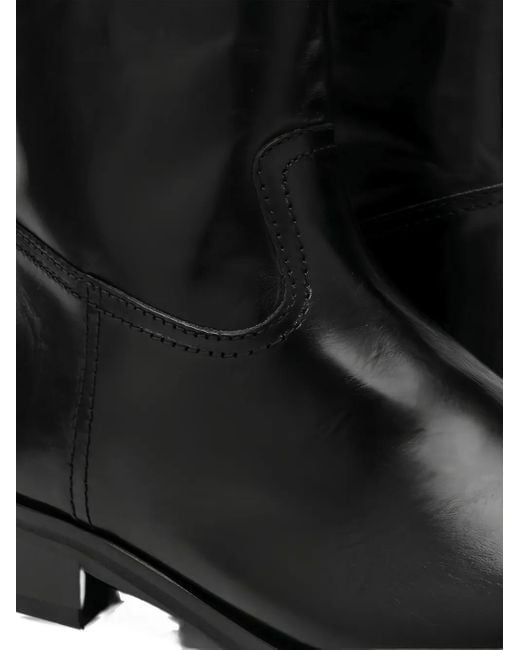 Jude Black Daryl Zip Boots