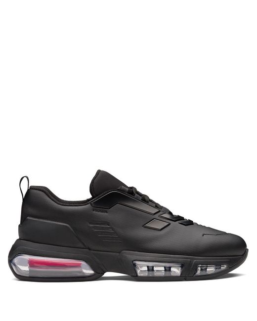 Prada Black Collision 19 Lr Sneakers for men