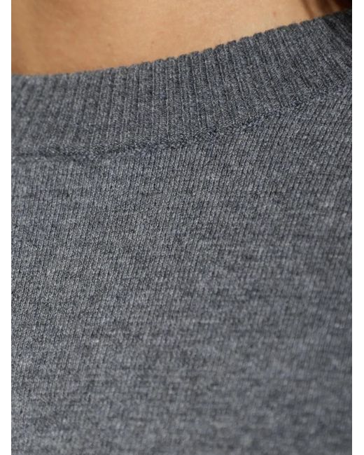 Rohe Gray Pull À Épaulettes