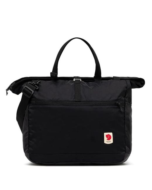 Fjallraven Black High Coast 30 Adjustable-Strap Tote Bag