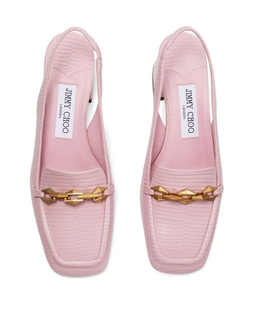 Zapatos Diamond Tilda con tacón de 45 mm Jimmy Choo de color Pink