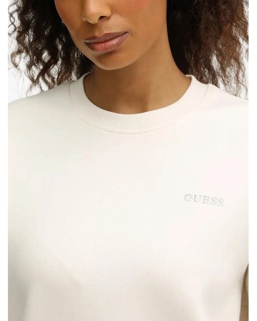 Guess Natural Crew-Neck Sweatshirt