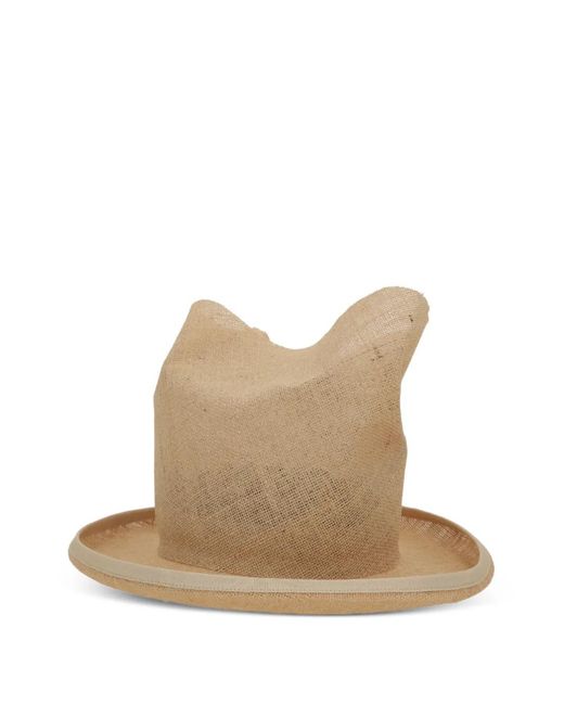 Comme des Garçons Natural Shaped Open-Top Hat