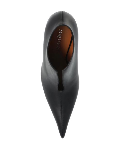 Alexander McQueen Black Birdee Pumps 105mm