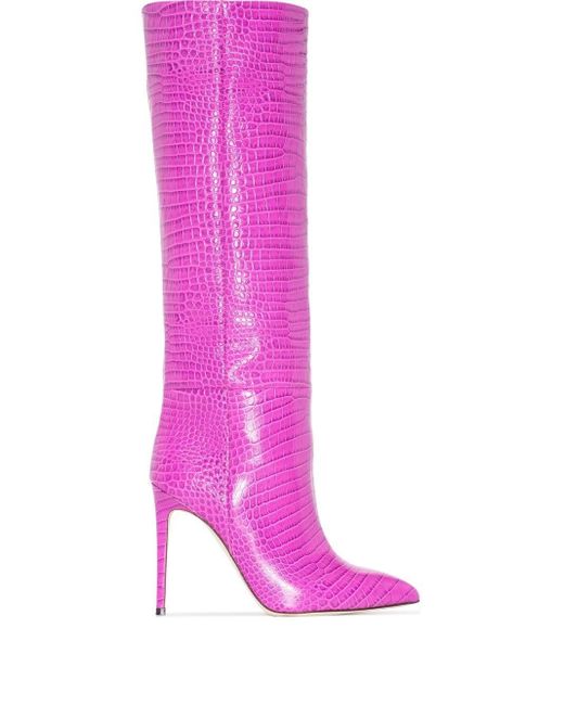 Mujer Zapatos de Botas de Botines Boots de Paris Texas de color Rosa 