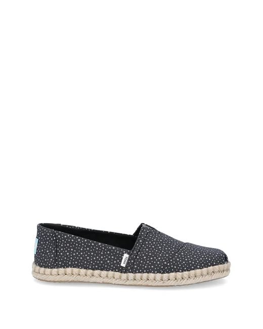 TOMS White Espadrilles À Pois