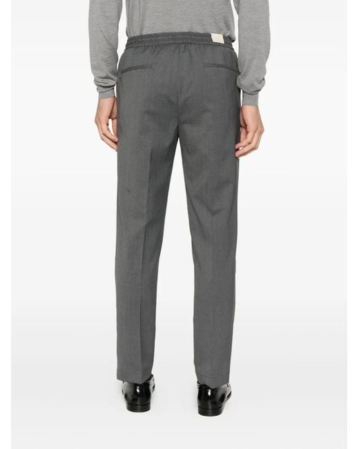 Briglia 1949 Gray Drawstring Trousers for men