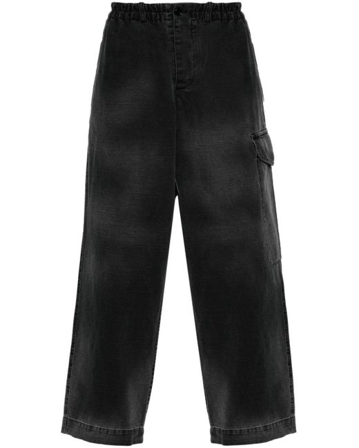 YMC Jeans Met Toelopende Pijpen in het Black voor heren