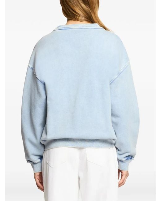 Cinq À Sept Blue Beach Club Graphic-Print Sweater