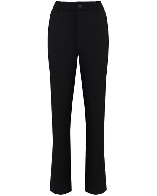 UMA | Raquel Davidowicz Black Sorbitol Slim-fit Trousers