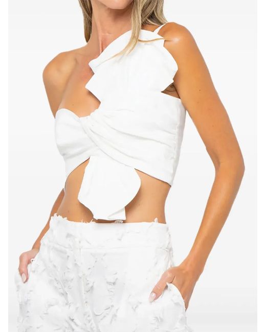 JBQ White Orchid Top