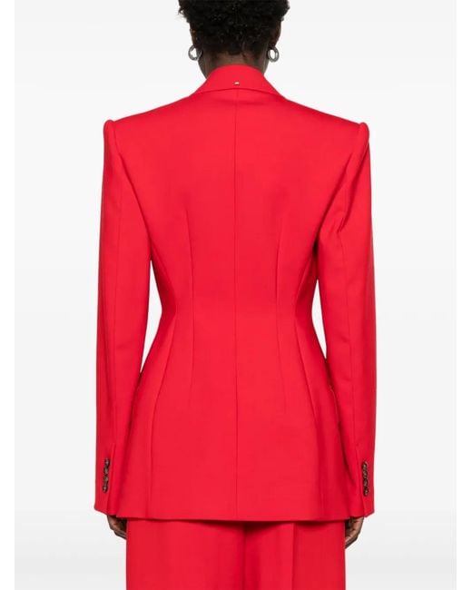 Sportmax Red Arco Blazer