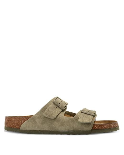 Birkenstock Green Arizona Buckled Sandals for men