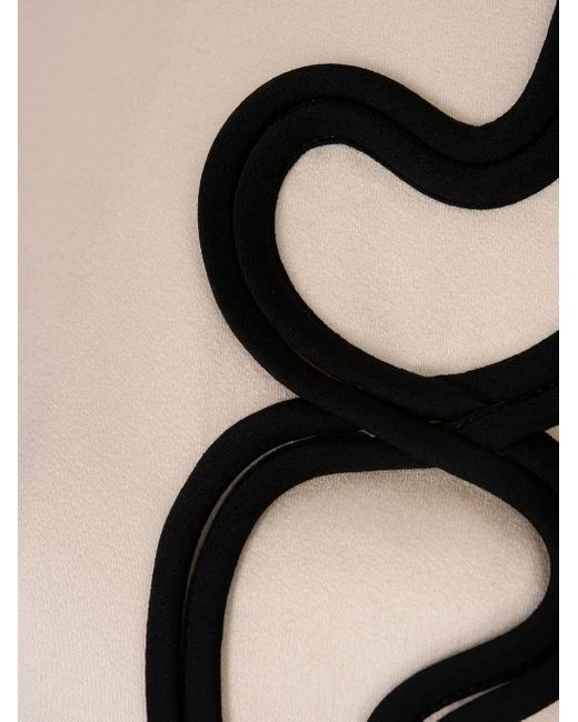 Jil Sander Natural Satin Blouse