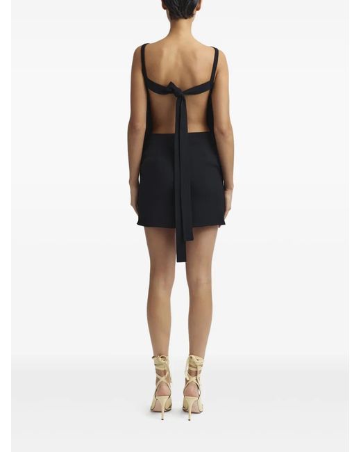 16Arlington Black Alessa Mini Dress