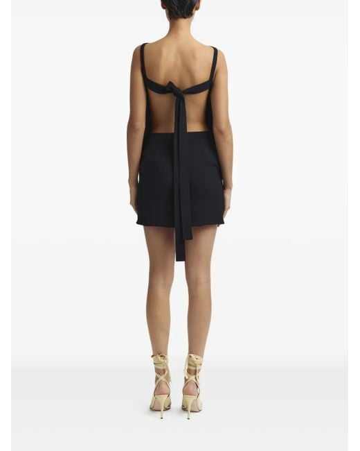 16Arlington Black Alessa Mini Dress