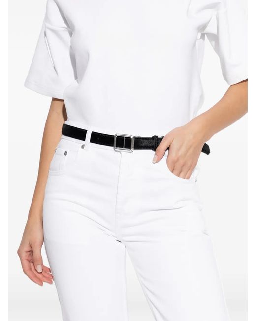 LIE STUDIO White Georgia Belt