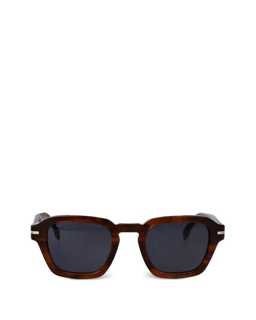 Boss Black Logo Square-Frame Sunglasses for men