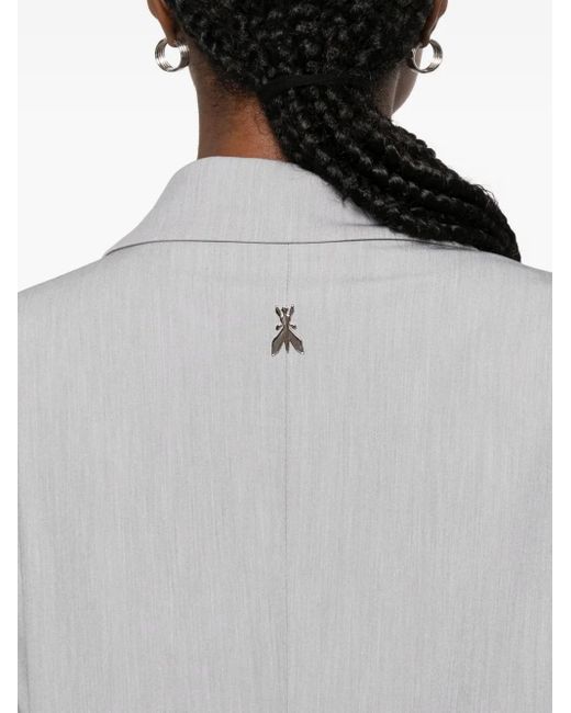 Patrizia Pepe Gray Essential Blazer