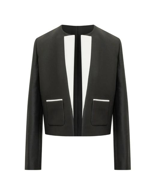 Tom Ford Black Slim-Fit Cropped Jacket