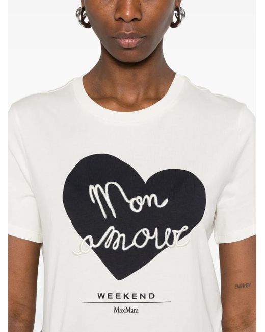 Weekend by Maxmara White T-Shirts