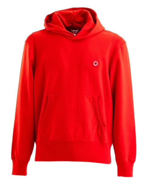 メンズ KENZO コットン パーカー Red