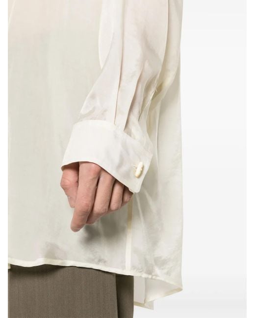 メンズ Magliano サテンシャツ White