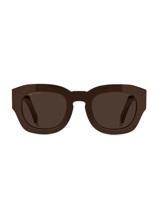 Etro Brown Screen Sonnenbrille