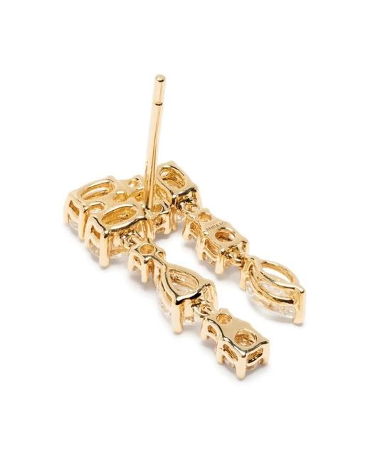 Anita Ko White 18Kt Maya Diamond Earrings