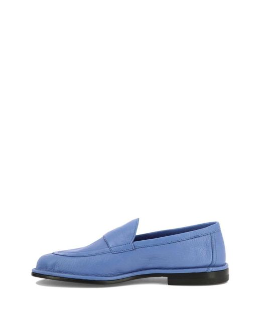 Pierre Hardy Blue Noto Leather Loafers