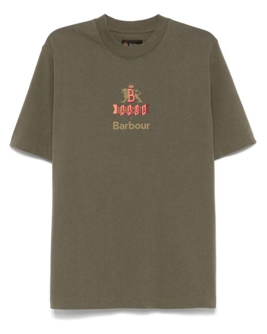 Baracuta Green X Barbour Archive T-Shirt for men