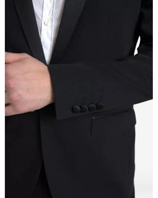 Dolce & Gabbana Blue Martini Single-Breasted Tuxedo Suit for men