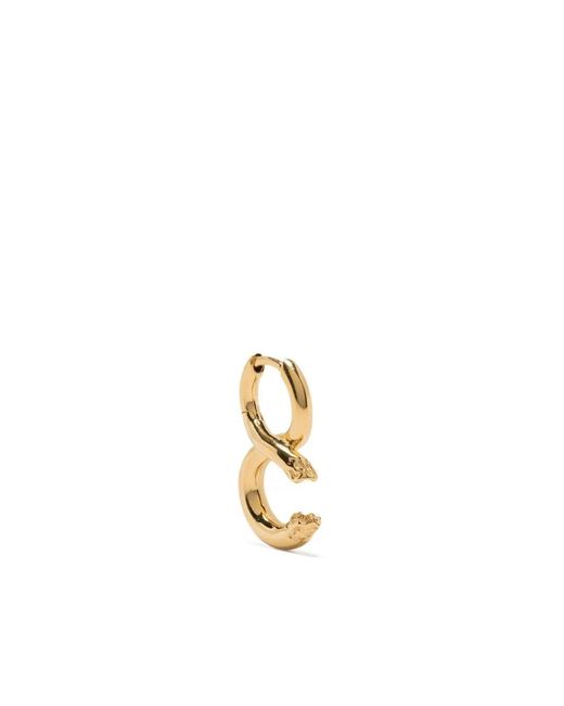 Maria Black Metallic Tula Layered Hoop Earring